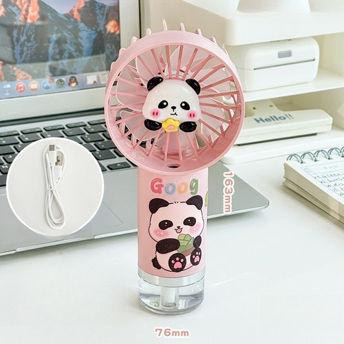 Portable Misting Fan Handheld Person Mister Fan Battery Operated Water Mist Fa a - Afbeelding 16 van 23