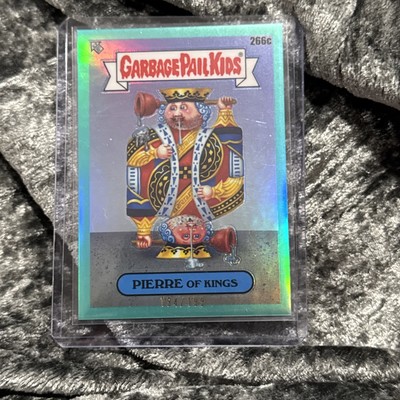 2024 Topps chrome Garbage Pail Kids 266c Pierre Of Kings Aqua Refractor /199
