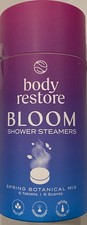 NEW Body Restore Shower Steamers Aromatherapy 6 Pack - Bloom Variety Pack
