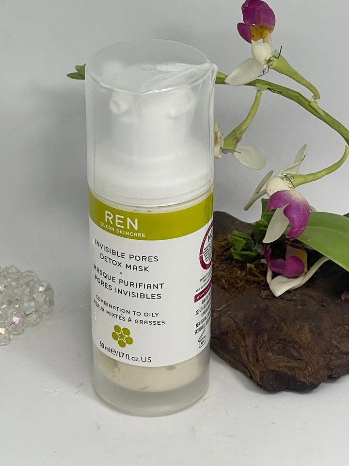 REN Invisible Pores Detox Mask for Combination to Oily Skin - 1.7 oz-New in Box* - Image 3 of 4