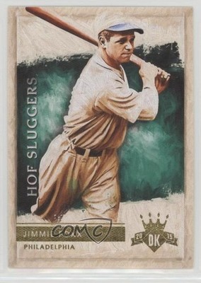 2015 Panini Diamond Kings Hall of Fame Sluggers Jimmie Foxx #20 HOF c7w