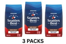 Seattle s Best Coffee, Post Alley, Dark Roast, Ground Coffee, 100 Arabica 12 oz