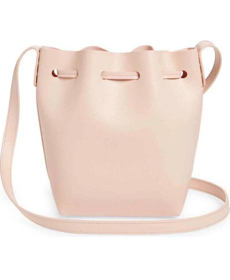 Bolso Mansur Gavriel Mini Bucket Nuevo con Etiquetas Dahlia $495 con Recibo Foto 2 de 4