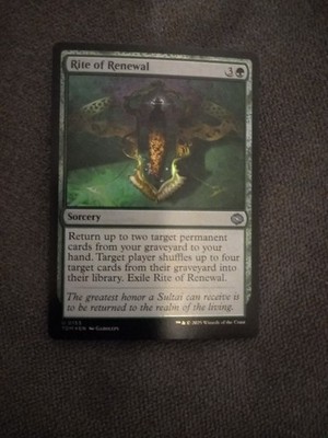 Mtg Rite Of Renewal NM FOIL