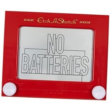 , Classic Red Drawing Toy with Magic Screen, for Ages 3 and Up