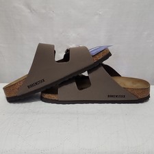 New Woman's Sandals Birkenstock Arizona Slide Sandal Color Mocca Sandals Size 8
