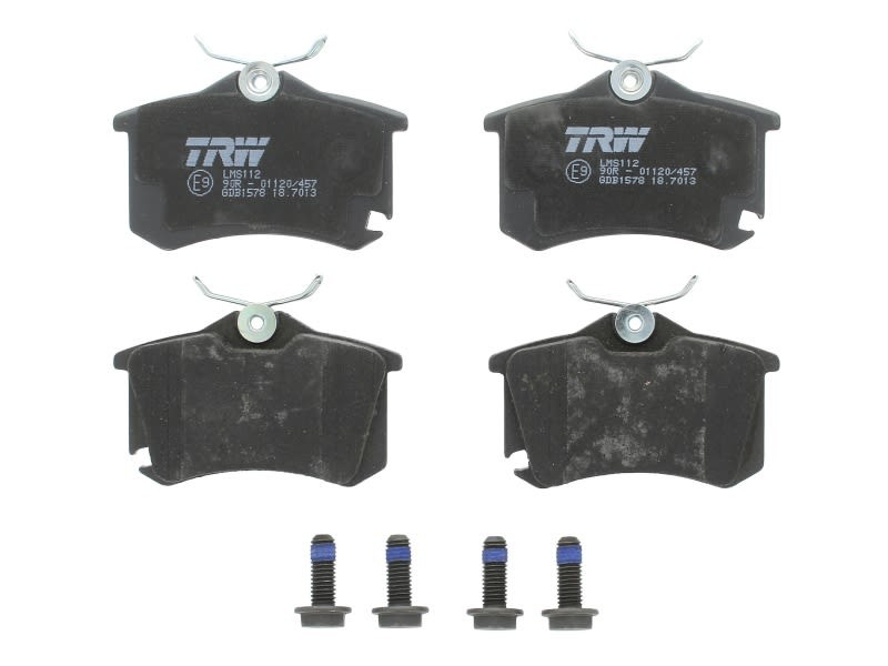 Plaquettes de frein TRW GDB1578 d'origine pour Audi A3 8P1 1.2 TSI de 2010