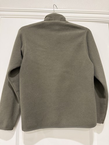Herren Patagonia grün Fleece 1/2 Reißverschluss mit Taschen Größe Small  - Bild 2 von 5