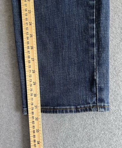 Lucky Brand Jeans Mens 38x32 121 Slim Straight Blue Denim Dark Wash Stretch Work - Picture 7 of 13