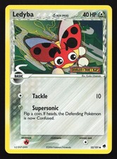 Ledyba 53/101 Dragon Frontiers Stamped Reverse Holo Common Pokemon Card