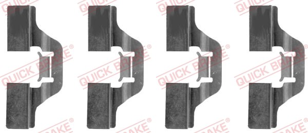 Fits QUICK BRAKE QB109-1211 Accessory Kit, disc brake pad QB109-1211 Brake pad - Image 8