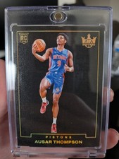 2023-24 Panini Court Kings Ausur Thompson Blank Slate SSP RC Case Hit No. 15