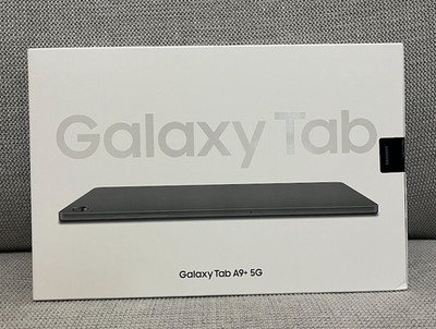 Brand New: Samsung Galaxy Tab A9+ 64 GB, Wi-Fi, 11 in - Graphite