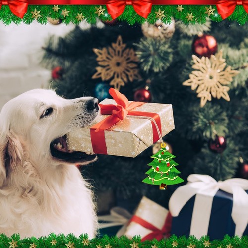 10 piezas Adorno colgante de árbol de Navidad de madera hágalo usted mismo Decoración colgante de árbol de Navidad - Imagen 5 de 9