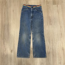 Vintage 80 s Little Kid Levi s Jeans Toddler 10x19 1980 Olympics Leather Youth