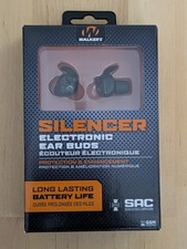 Walkers Silencer Electronic Ear Buds Gwp-slcr Black 80 Hr Battery 25db Nrr New Walkers Silencer Electronic Ear Buds Gwp-slcr Black 80 Hr Battery 25db Nrr New