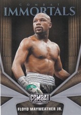 2025 Combat Anthology Floyd Mayweather Immortals Silver #25 PWE