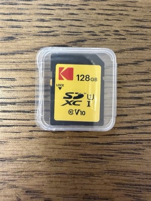 Kodak SDXC Card 128GB UHS-I U1 V10 Premium