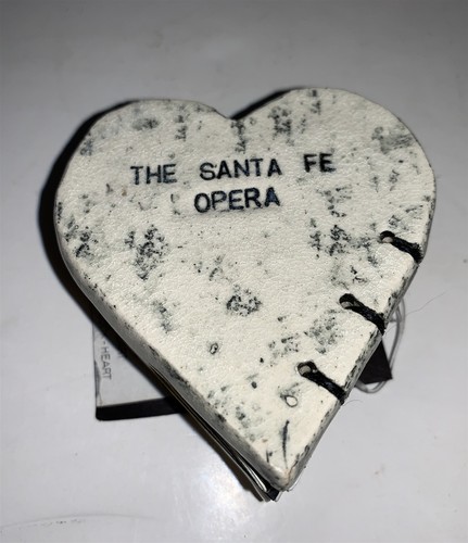 Sante Fe NM Opera House Heart Music Booklet Souvenir with Tags - Picture 4 of 4