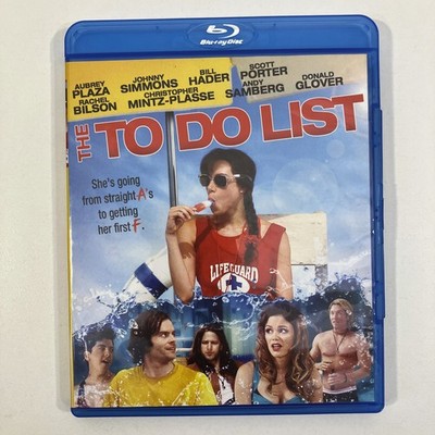 Maggie Carey To Do List 2013 Blu-ray Aubrey Plaza Johnny Simmons Sony Pictures