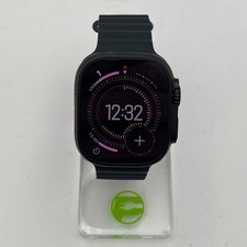 Factory Unlocked Apple Watch Ultra 3 49MM Black Titanium Ocean Band MF1H4LW/A