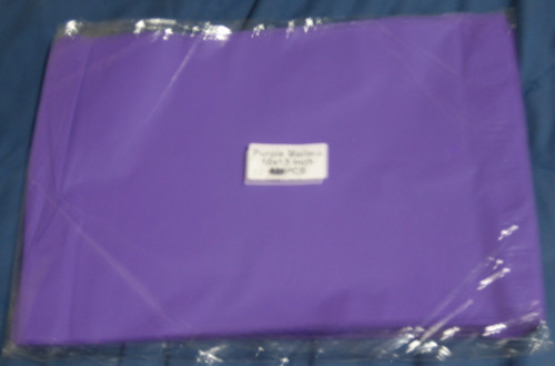 50 NEW 10 X 13" PURPLE SELF SEALING POLY MAILERS SHIPPING SUPPLIES