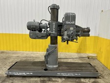 3' X 9" CARLTON MODEL 1A RADIAL ARM DRILL WITH DUAL BASE: STOCK 22001