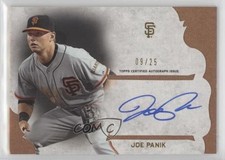 2015 Topps Supreme Simply Supreme Auto Orange 9/25 Joe Panik #SSA-JPK Auto 0b0