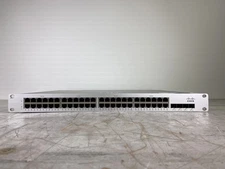 CISCO MERAKI MS225-48LP-HW 48-Port Cloud Managed Switch - UNCLAIMED - TESTED