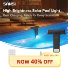 Solar & USB Pool Lights Inground & Above Ground Pool IP68 Waterproof with Remote