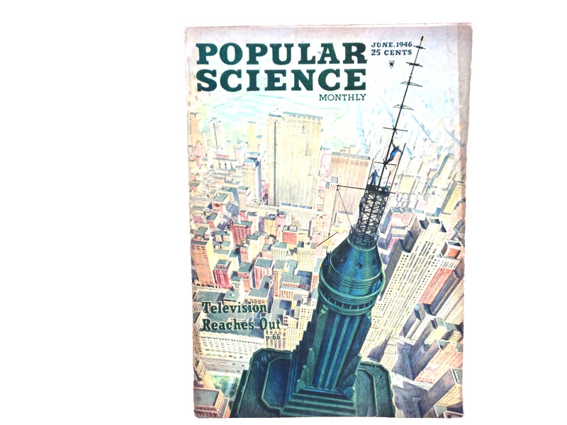 Popular Science – June 1946 – Television Reaches Out