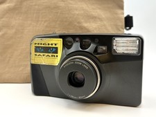 Read![Near MINT] Kyocera LYNX 90 Point & Shoot Black 35mm Film Camera From JAPAN