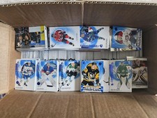 Hockey And Football Cards. Almost 6 Pounds.