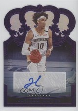 2020-21 Panini Crown Royale Purple 10/25 Jaxson Hayes #CA-JAX Auto 1at1