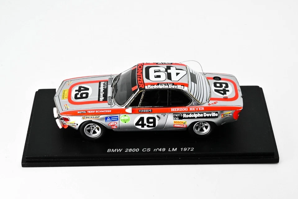 Spark BMW 2800 CS #49 Herzog/Heyer 24h Le Mans 1972 1:43 S1561 - Please Read - Image 2 of 4