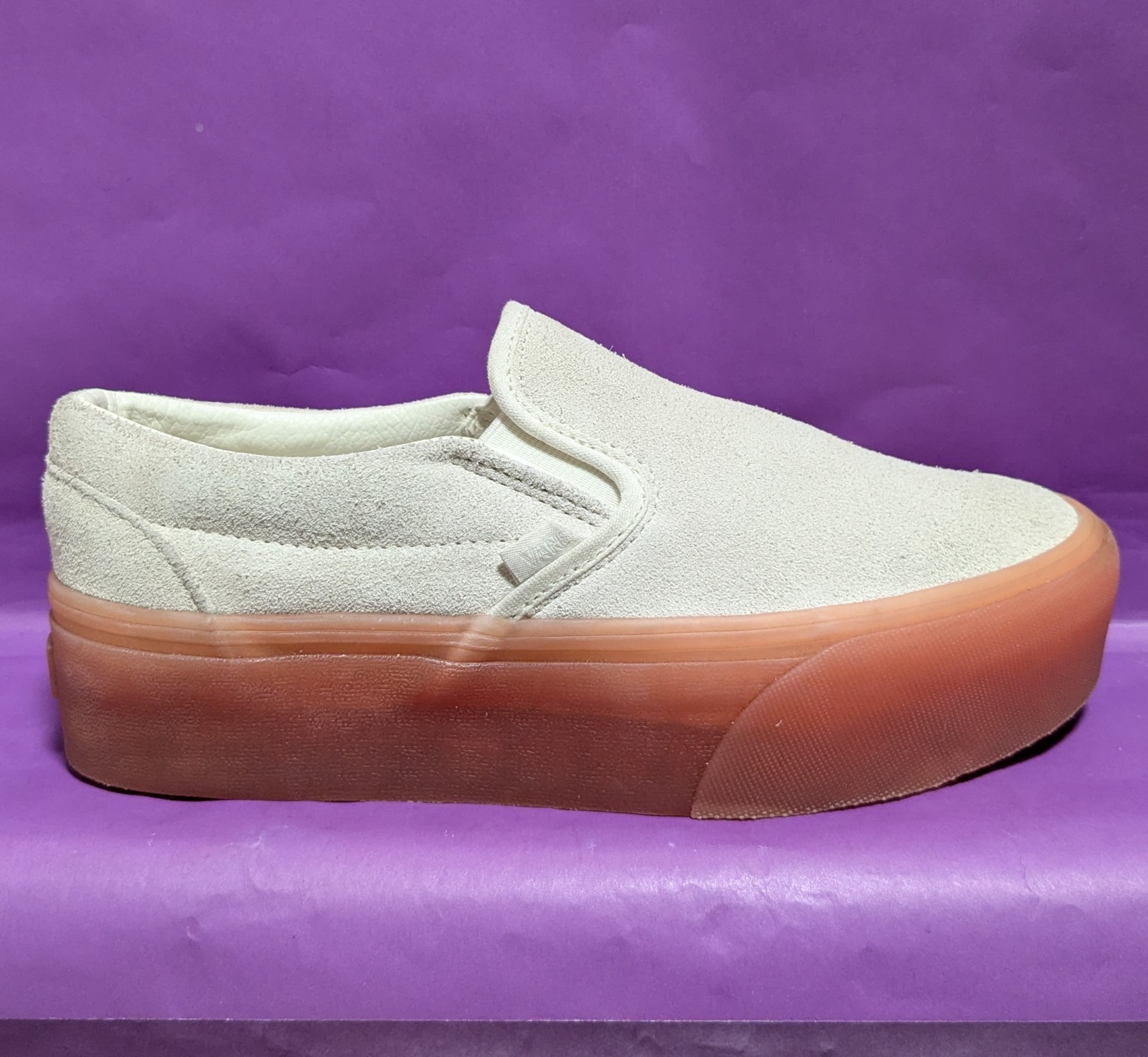 Vans Stackform Marshmallow/Peach Platform Pop  Wo… - image 1