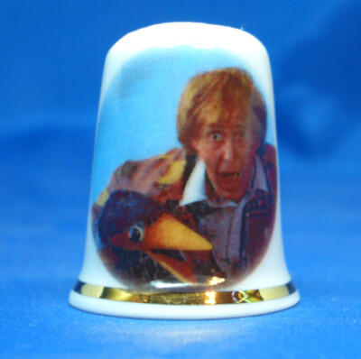 Birchcroft Fingerhut -- Comedy Stars -- Rutenrumpf mit Emu -- Gratis Geschenkbox