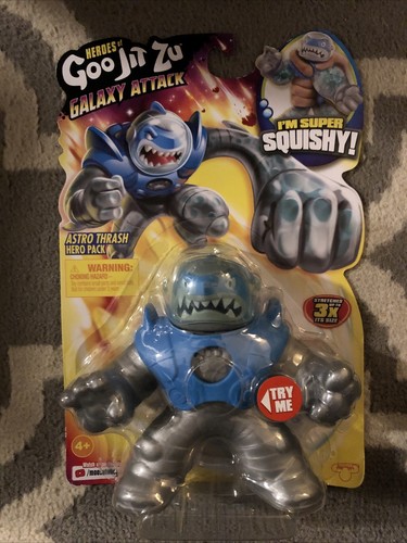 Heroes Of Goo Jit Zu Galaxy Attack Merculok & Astro Thrash Hero Pack Set of 2 - 第 2/5 張圖片