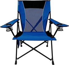 Dual Lock Folding Camp Chairs - Versatile for Sports, Outdoors & Lawns - Locks P