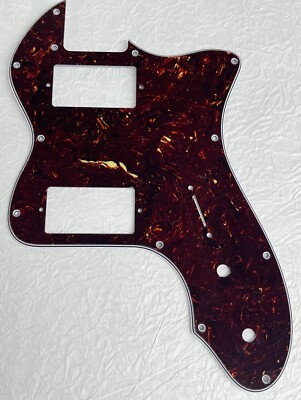 New Great-For Fender '72 Telecaster Thinline PAF Style Guitar Pickguard Brown