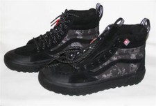 Zapatos altos VANS de gamuza negros de cuero SK8 MTE Primaloft camuflaje oscuro para hombre 8,5 nuevos con etiquetas