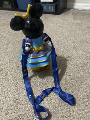 Disney World 50th Anniversary Mickey Mouse Popcorn Bucket Minnie