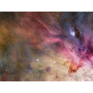 orion nebula hubble telescope abstract canvas found space