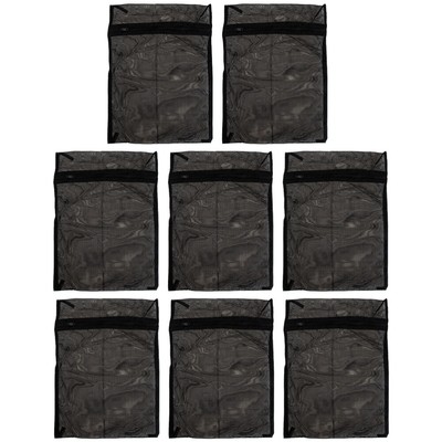 8 Pcs Wäschesack Reisen Mesh Draw String -Tasche Mesh-Tasche Mit Reißverschluss