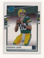 JORDAN LOVE 2020 DONRUSS CLEARLY RATED ROOKIES #4 RC *GREEN BAY PACKERS*