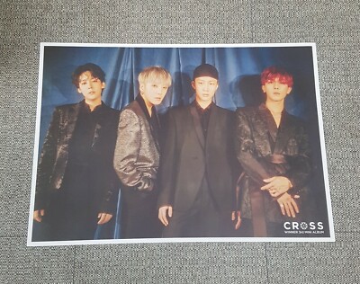 K-POP WINNER 3rd Mini Album [CROSS] A Ver 2Sided OFFCIAL POSTER -NEW-