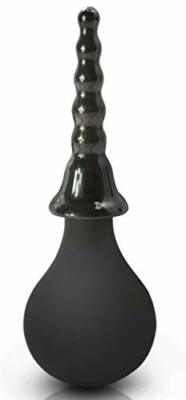 Beauty Molly Dusche Einlauf überlegene medizinische Materialien Anal Birne schwarz 340ml Unze