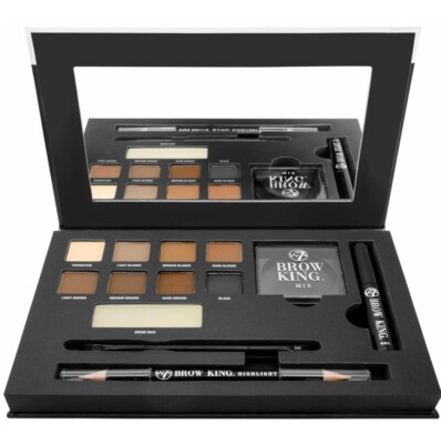 2 × W7 London Brow King Ultimate Eye And Brow Palette