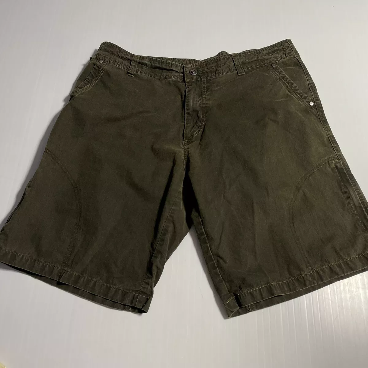 Kuhl vintage shop patina dye shorts