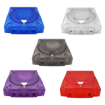 Protective Translucent Case for SEGA Dreamcast DC Protector Replace Shell
